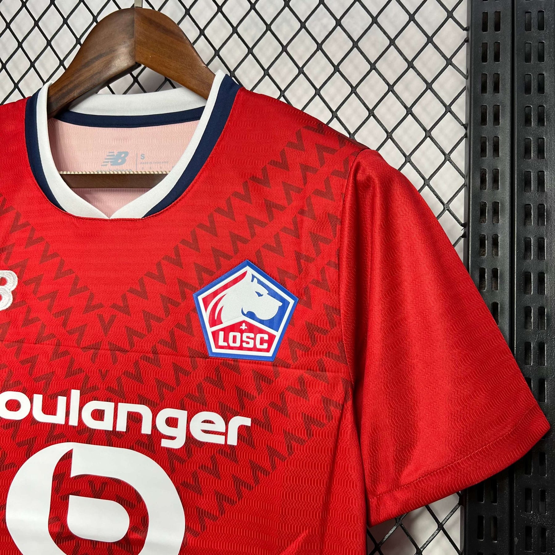 Camiseta Feminina Lille 24/25 Home - vista trasera