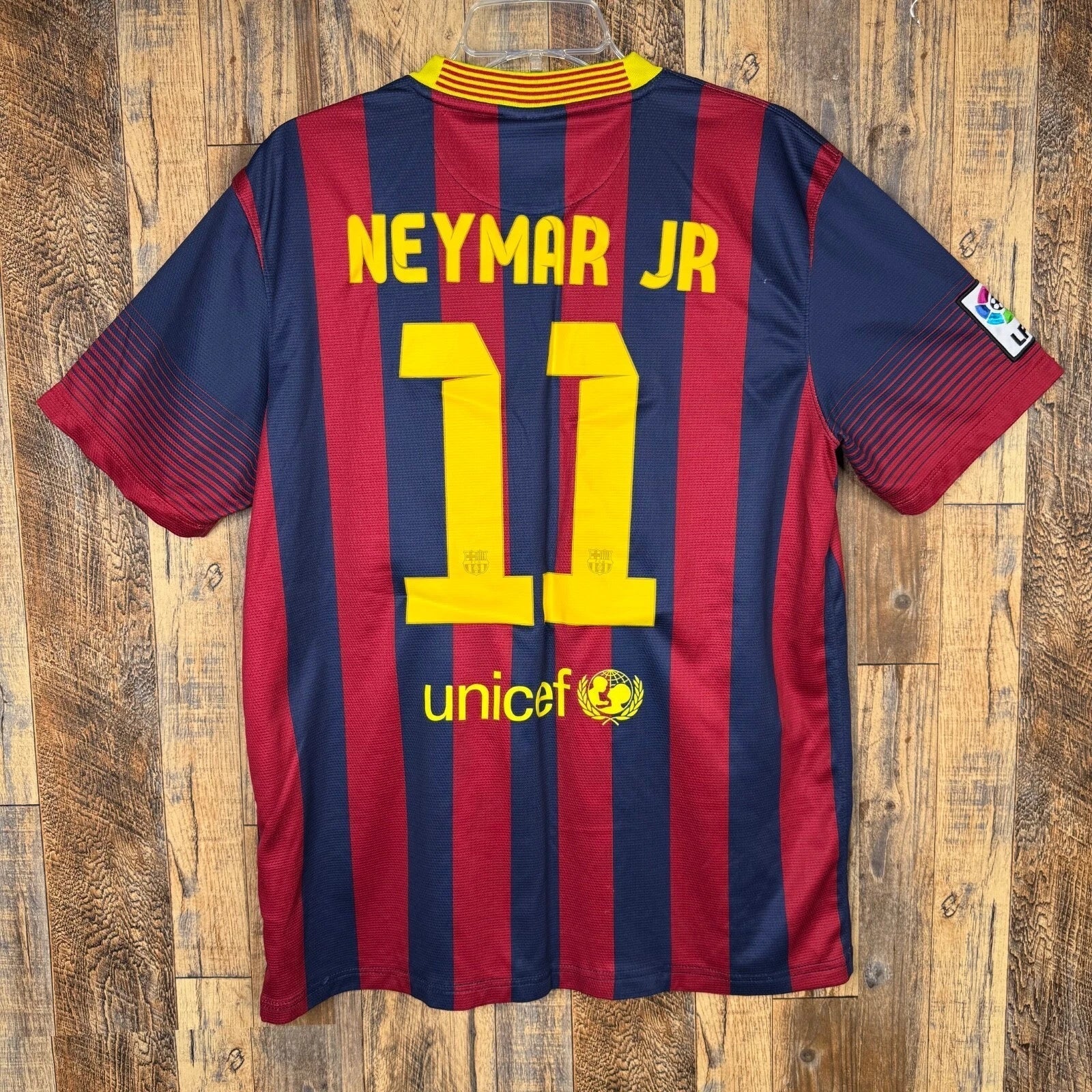 Camiseta Neymar Jr Barcelona 13-14 Legend - vista trasera