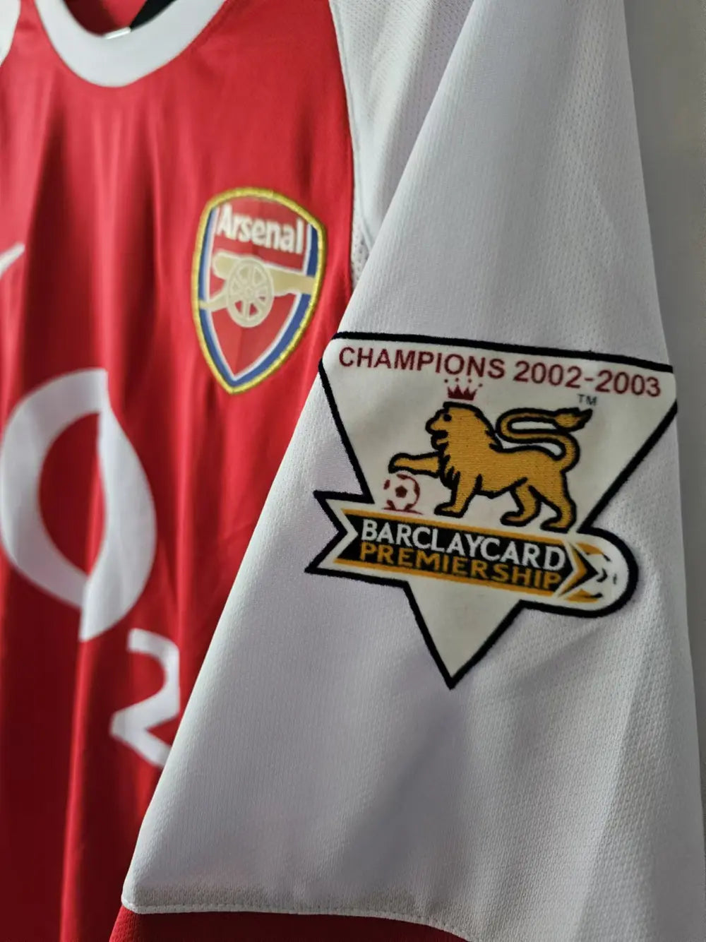 Camiseta Henry Arsenal 02-03 Legend - vista trasera
