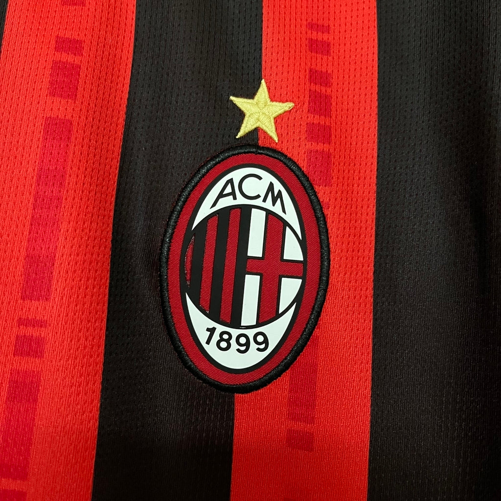 Camiseta Milan 24/25 Home - detalle del cuello