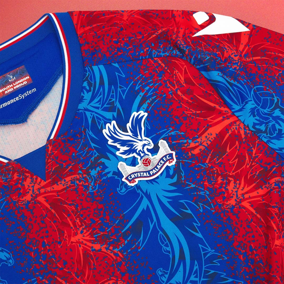 Camiseta Crystal Palace Femenino 24/25 Home - vista trasera