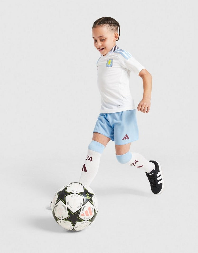 Kids Aston Villa 24/25 Away - vista trasera