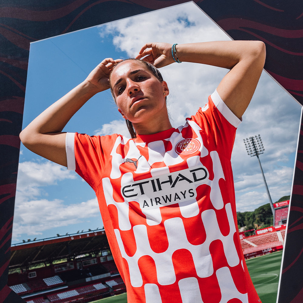 Camiseta Girona Femenino 24/25 Home - vista trasera
