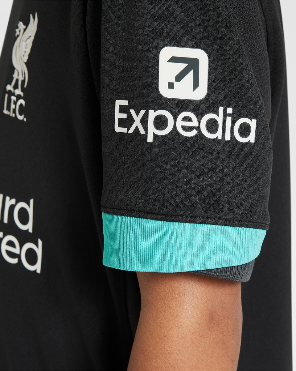 Kids Liverpool 24∕25 Away - detalle de la manga