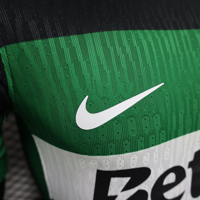 Camiseta Feminina Sporting 24/25 Home - tejido y acabado