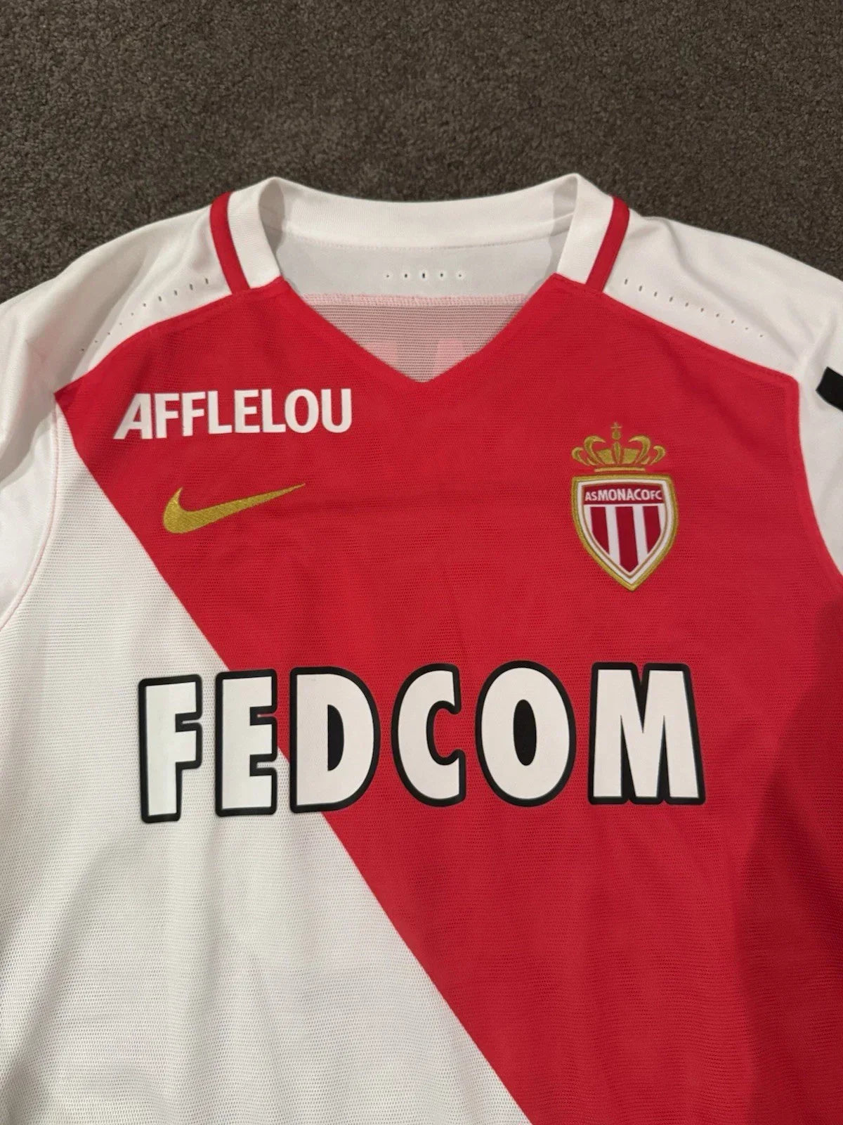 Camiseta Mbappé Monaco 16-17 Legend - vista trasera