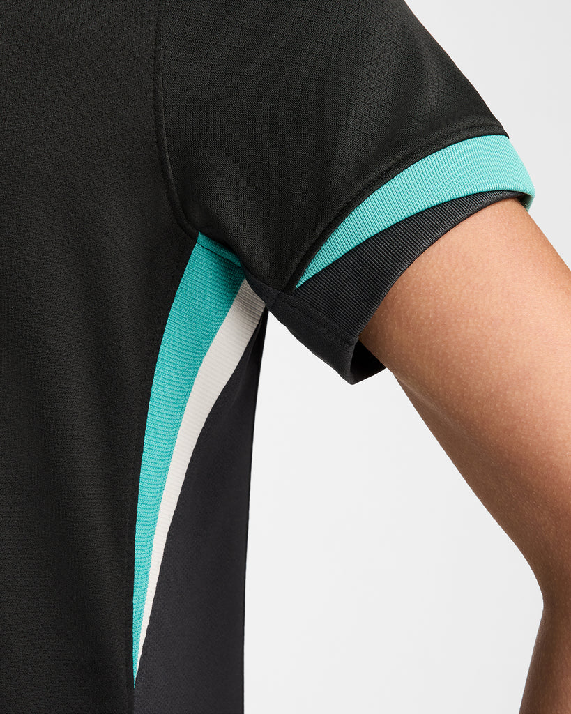 Camiseta Liverpool Femenino 24/25 Away - detalle de la manga