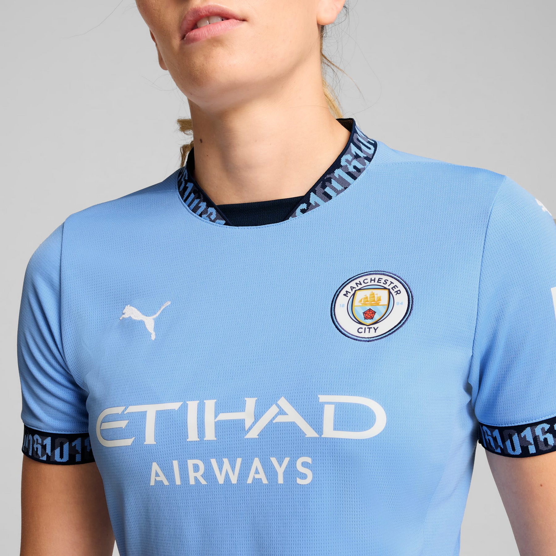 Camiseta Manchester City Femenino 24/25 Home - vista frontal