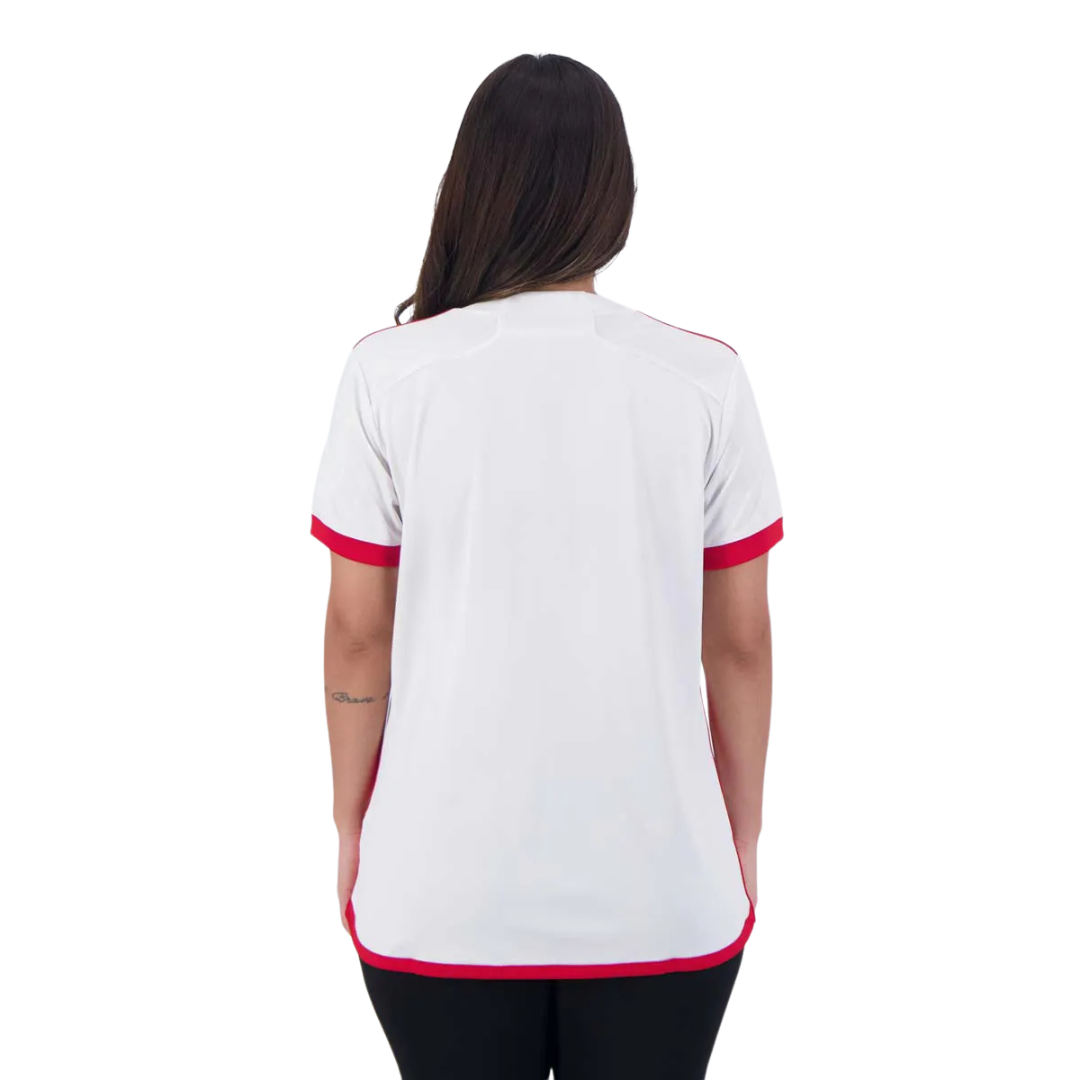 Camiseta Flamengo Feminina Adidas 2024/25 Away - vista frontal