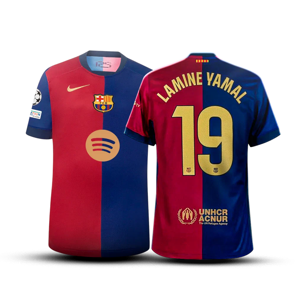 Lamine Yamal Camiseta Barcelona 24/25 Home I - Spotify - foto principal