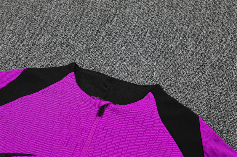 Training Suit England 25/26 Pink - Winter - tejido y acabado