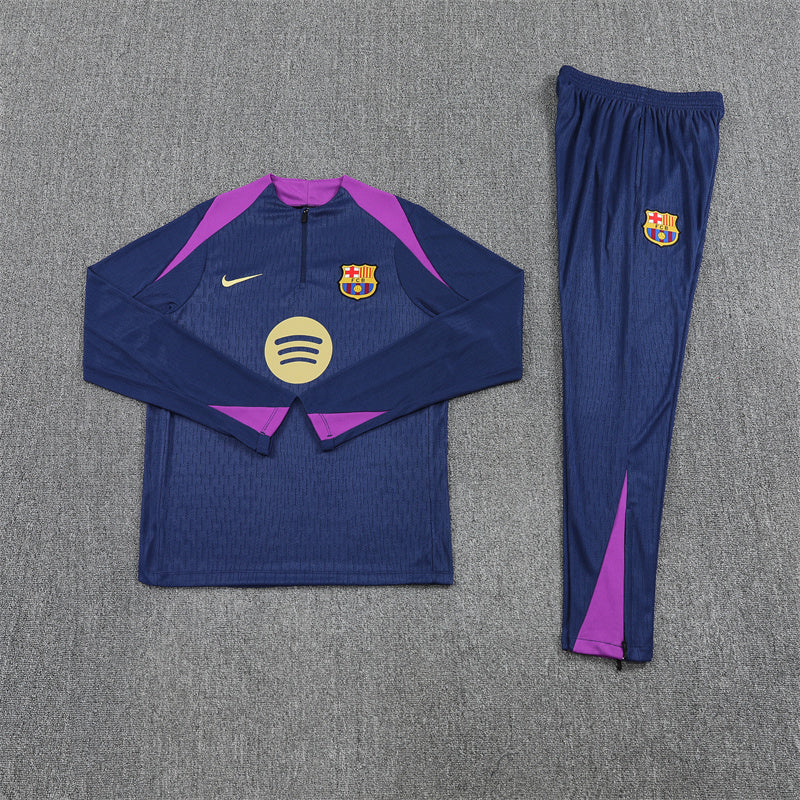 Training Suit Barcelona 25/26 - Winter - detalle del cuello