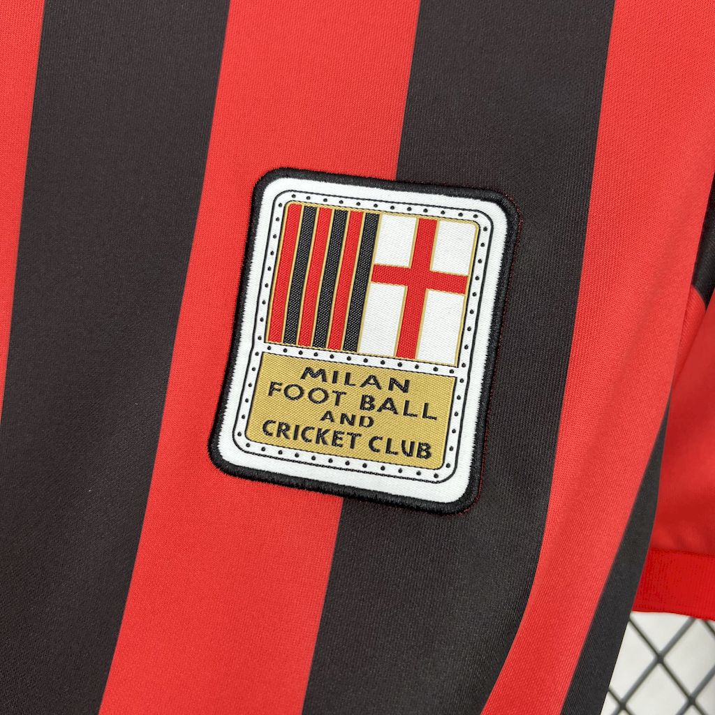 Camiseta AC Milan 24/25 125th Anniversary Edition Retro - vista trasera