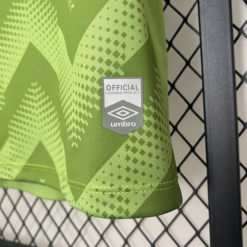 Camiseta 24∕25 Fluminense Green - tejido y acabado