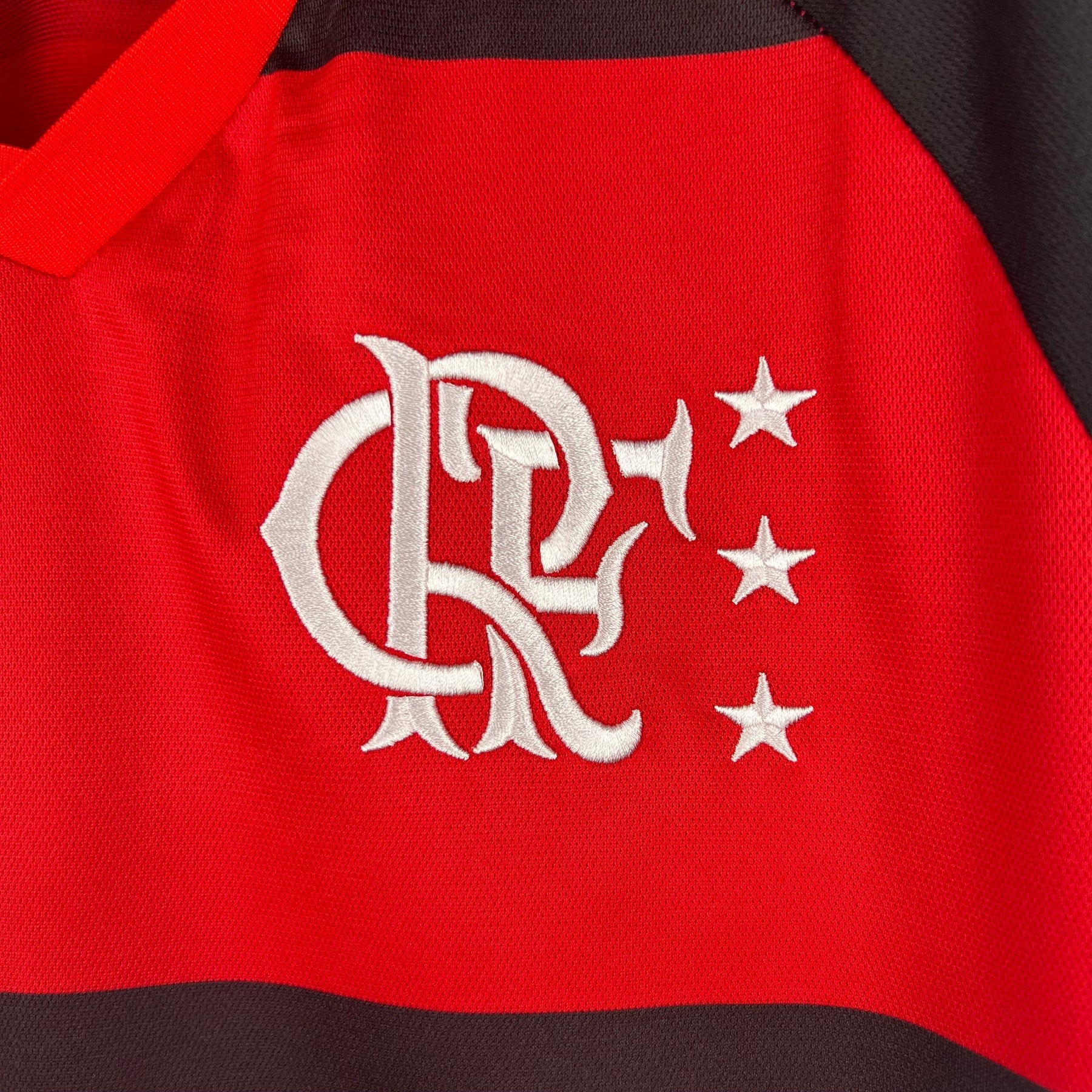 Camiseta Flamengo Retrô 1987 Home - detalle de la manga