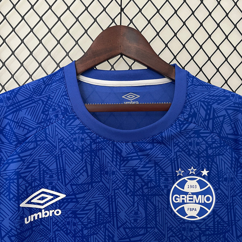 Camiseta 24∕25 Gremio Goalkeeper Blue - vista frontal
