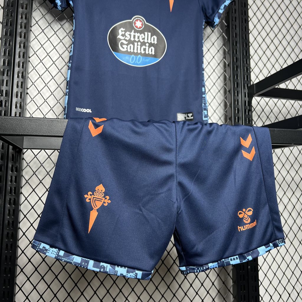 Kids Celta Vigo 2024/25 Away - tejido y acabado