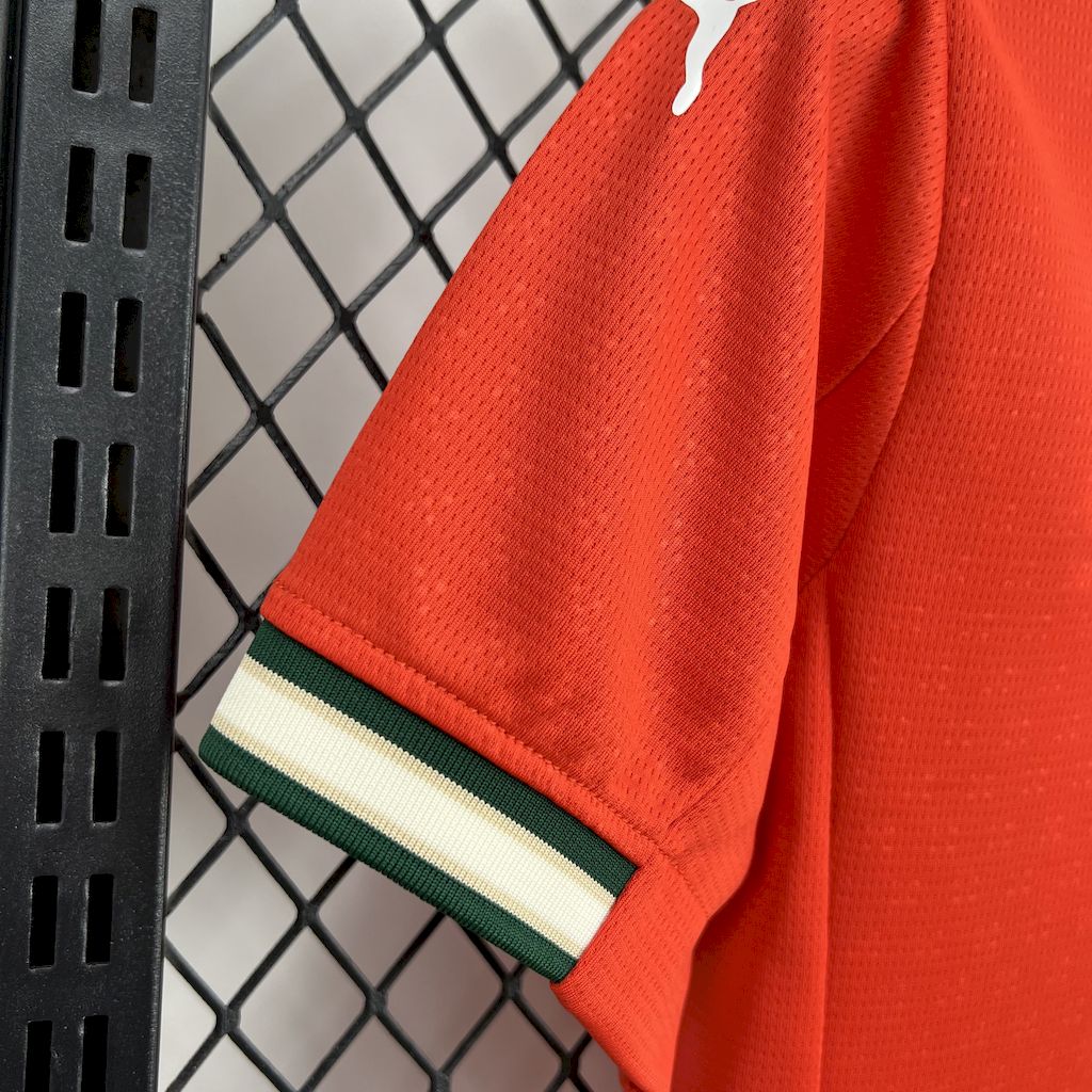 Kids Seleção de Portugal 25/26 Home - tejido y acabado
