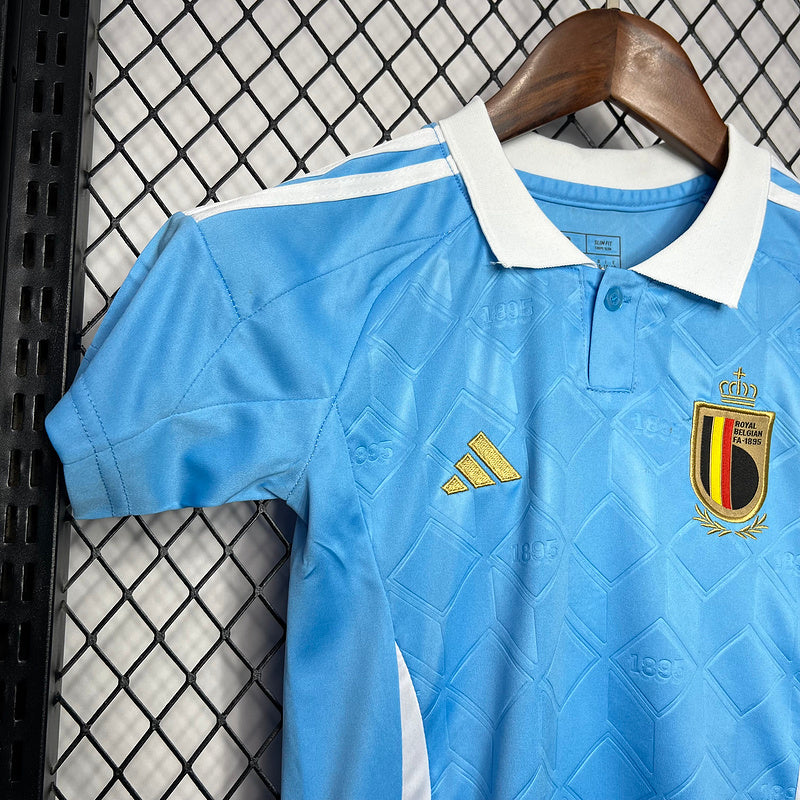 Kids Seleção Belgica ll 2024∕25 - vista trasera