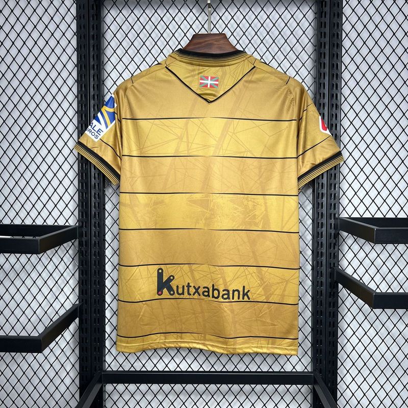Camiseta Real Sociedade II 24/25 - Amarelo - vista frontal