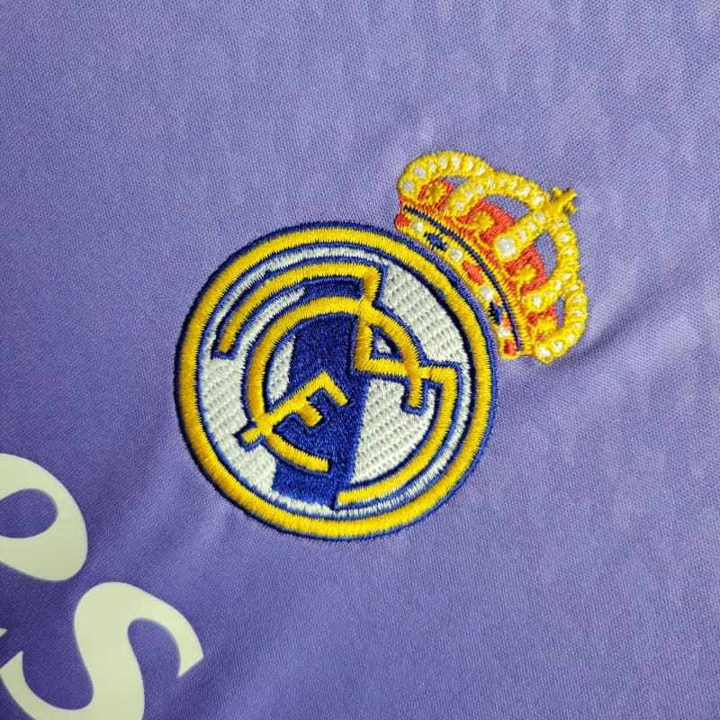 Camiseta 24∕25 Real Madrid Roxa - vista trasera