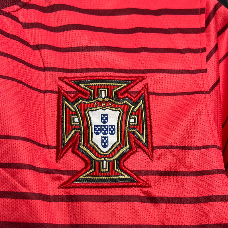 Camiseta Seleção Portugal l Retro 2014 - vista trasera