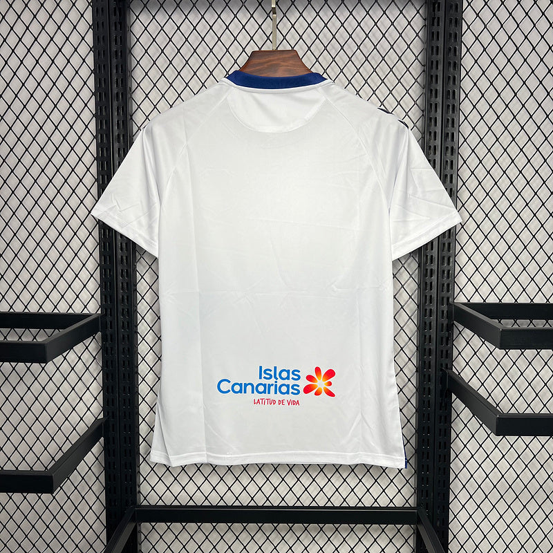 Camiseta CD Tenerife 24/25 - Home - Branco - vista frontal