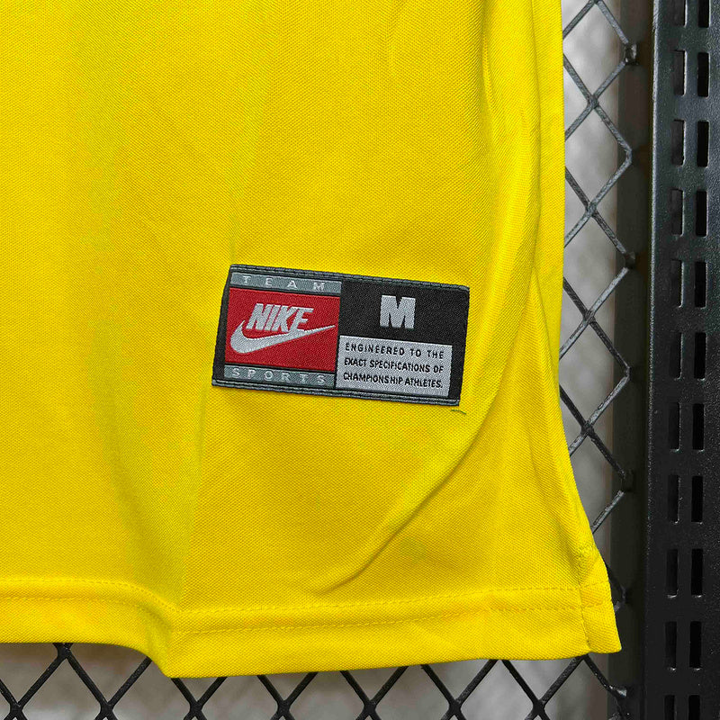 Camiseta Seleção Brasileira 1998 Reedição - tejido y acabado