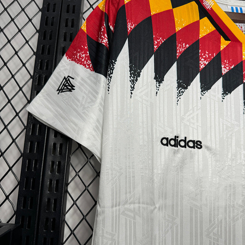 Camiseta Alemanha l Retro 1994 - detalle del cuello