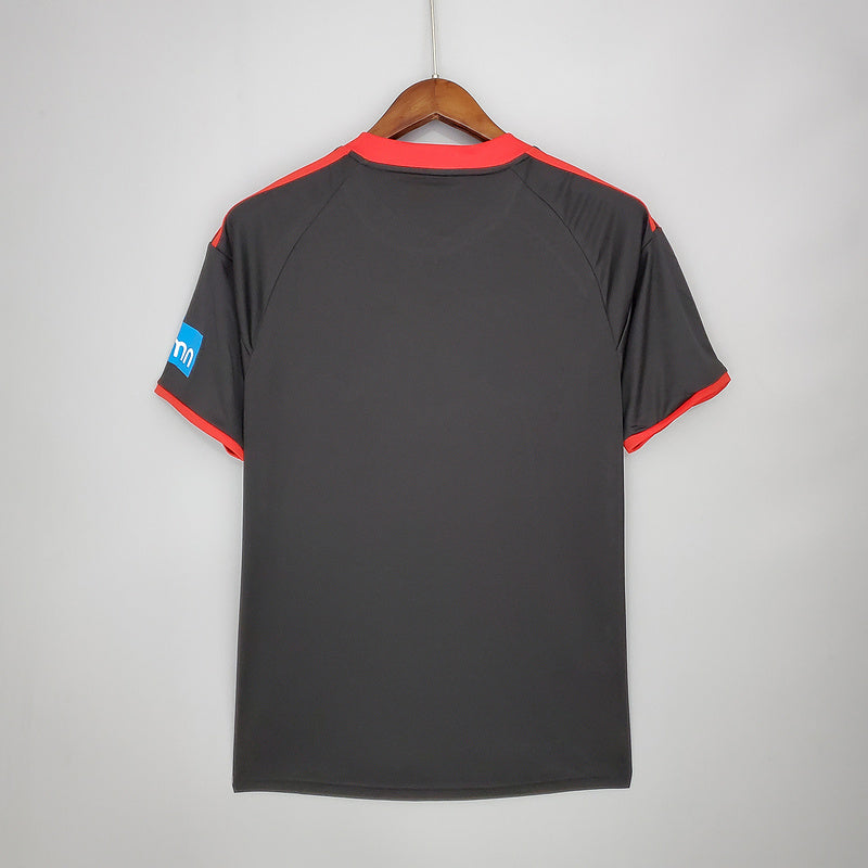 Camiseta Retro Benfica 09/10 - Preto - vista frontal