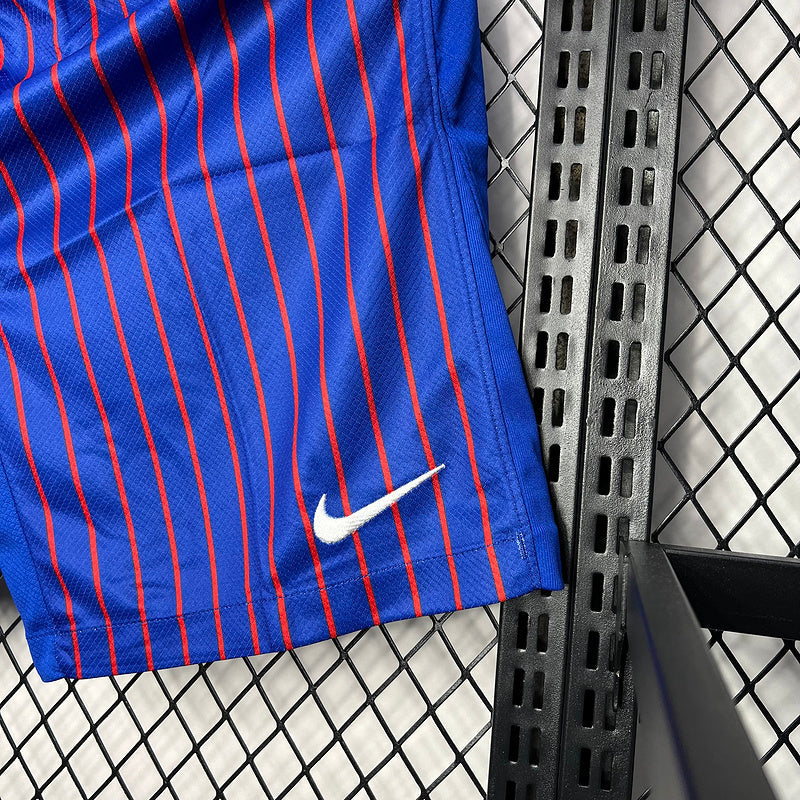 Shorts França l 2024/25 - detalle del cuello