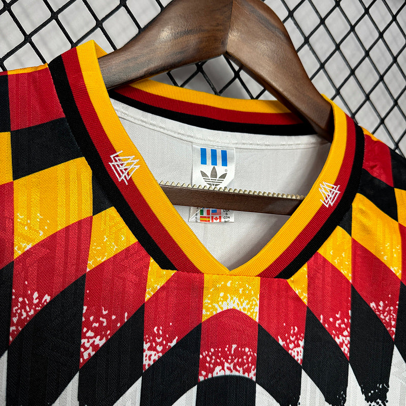 Camiseta Alemanha l Retro 1994 - tejido y acabado