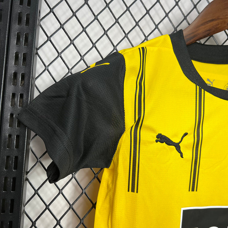 Kids Borussia Dortmund l 2024∕25 - detalle del cuello