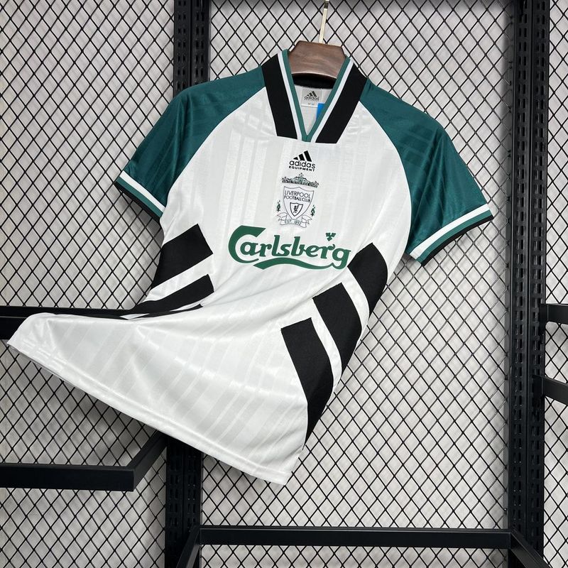 Camiseta do Liverpool Retro 1993/95 ll - detalle del cuello