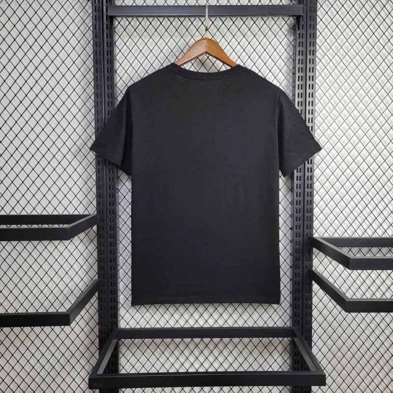 Camiseta 24∕25 Corinthians Balmain - detalle del cuello