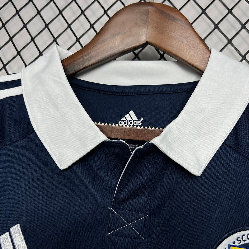 Camiseta Scotland l Retro 2012/14 - detalle del cuello