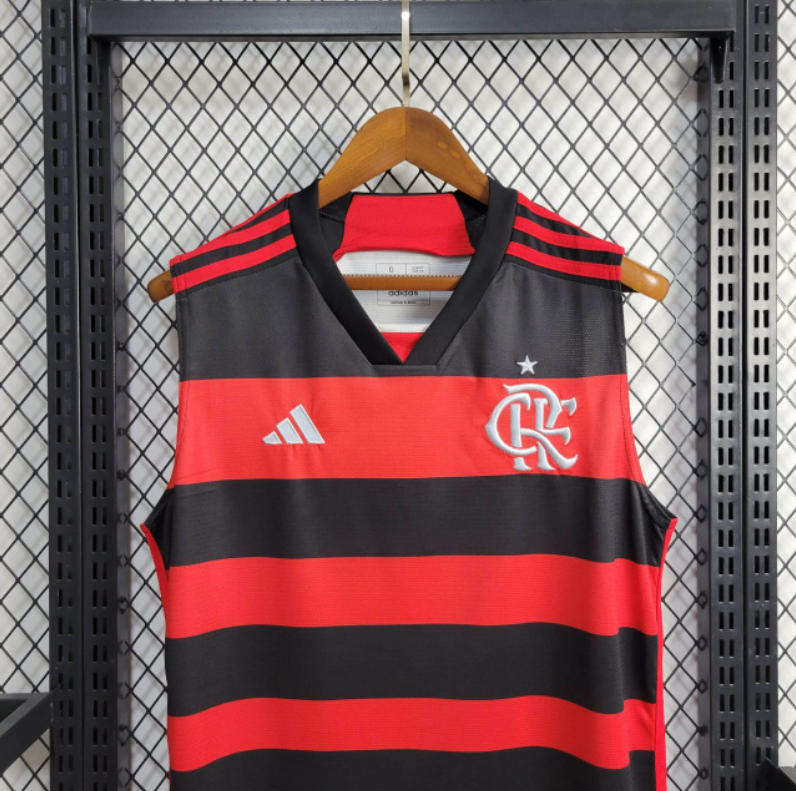 Regata do Flamengo 24/25 Listrada - detalle del cuello