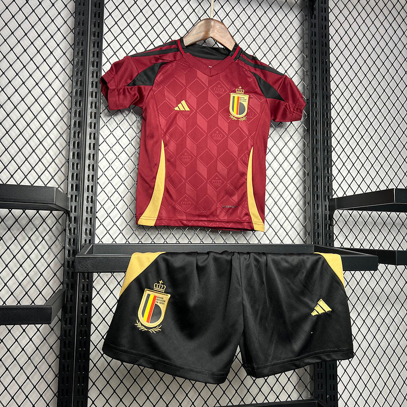 Kids Seleção Belgica l 2024∕25 - vista trasera