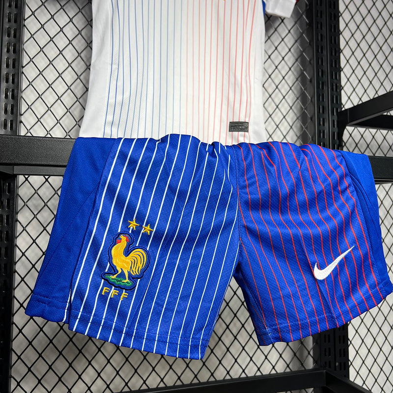 Kids Seleção da França ll 2024∕25 - detalle del cuello