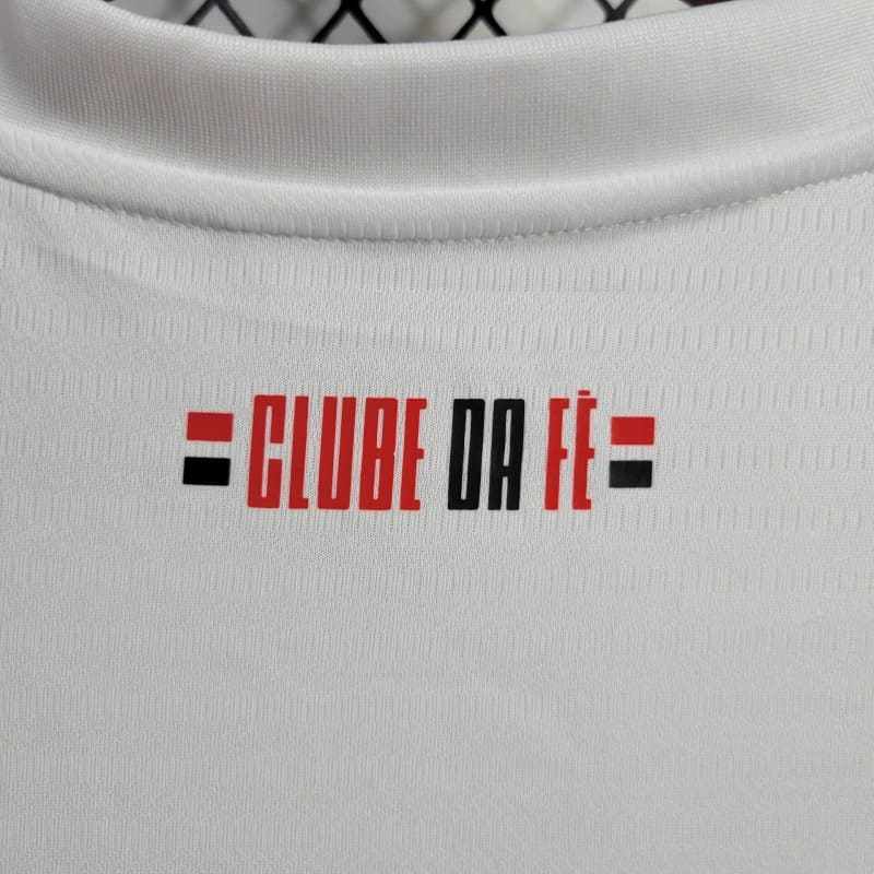 Regata do São Paulo l 24/25 Branco - detalle de la manga