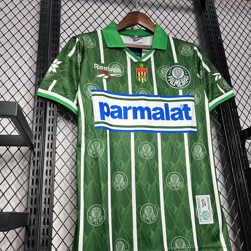 Camiseta Palmeiras l Retro 1996 - detalle del cuello