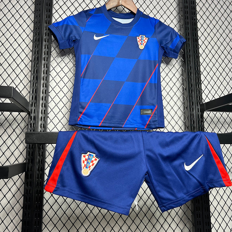 Kids Seleção da Croacia ll 2024∕25 - detalle del cuello
