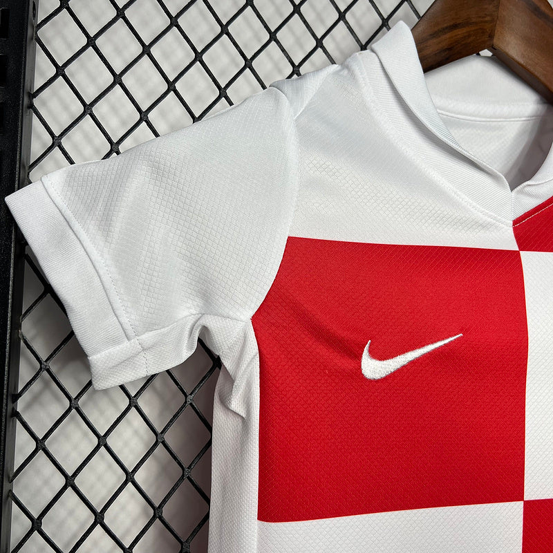 Kids Seleção da Croacia l 2024∕25 - detalle del cuello