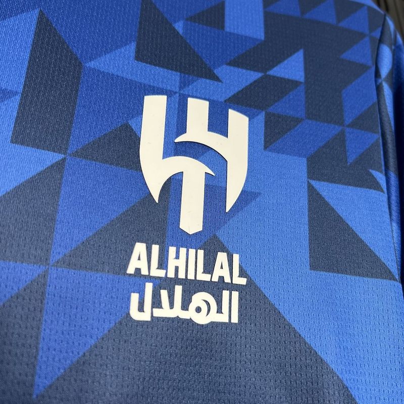 Camiseta Al Hilal I 24/25 - Azul - vista trasera