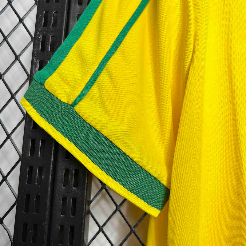 Camiseta Seleção Brasileira 1998 Reedição - vista frontal