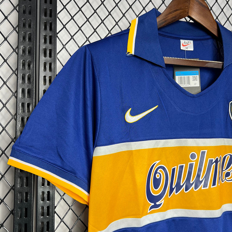 Camiseta Boca Juniors l Retro 1996/97 - detalle de la manga