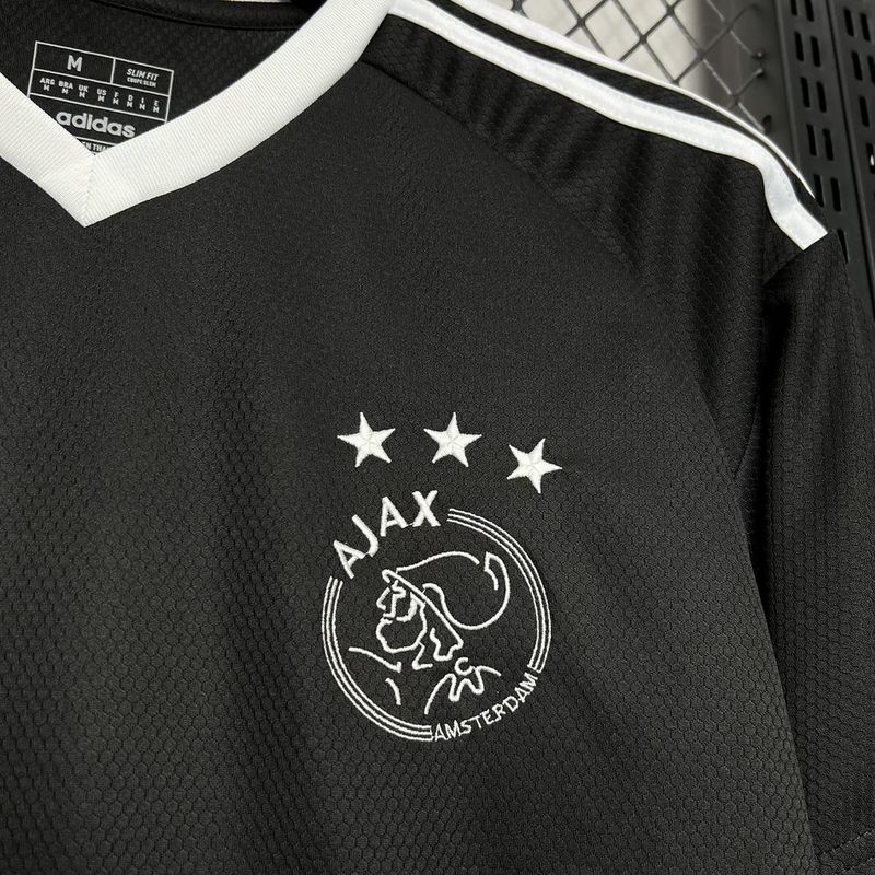 Camiseta Ajax 24/25 - Preto - vista frontal