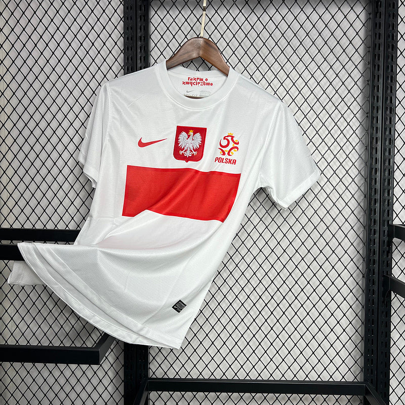 Camiseta Seleção Polonia l Retro 2012 - vista frontal