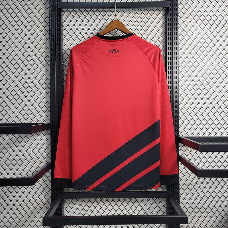 Camiseta 23∕24 Manga longa Athletico Paranaense l - vista trasera