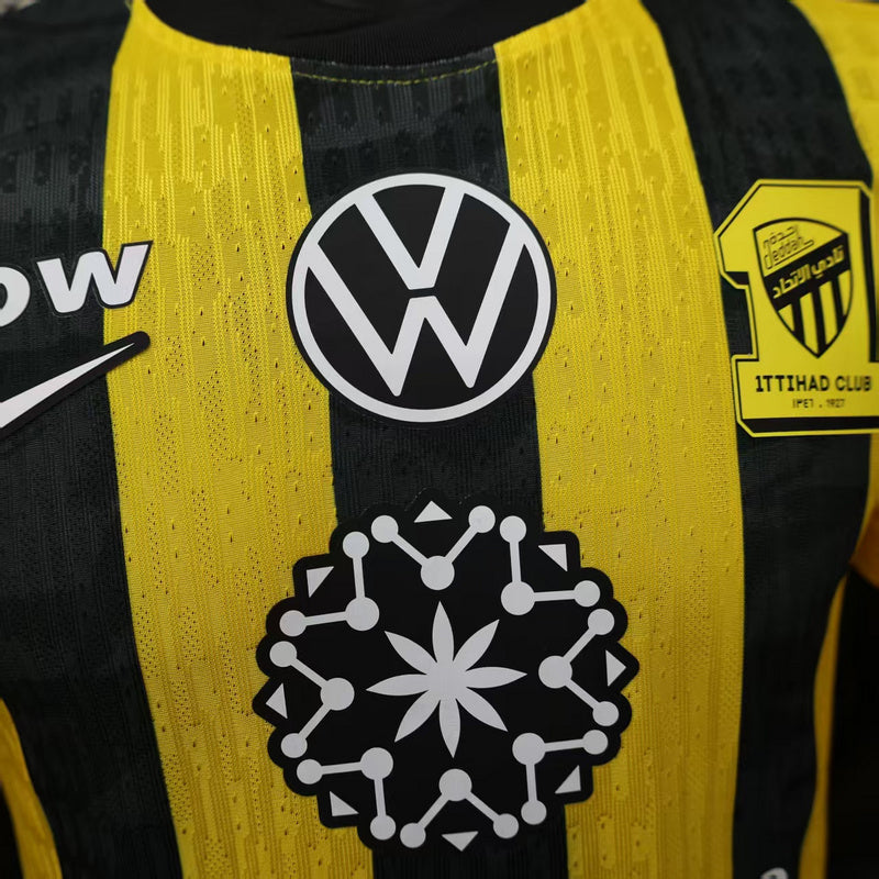 Camiseta Al Ittihad 25/26 Player Home - tejido y acabado
